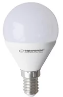 Żarówki LED - ELL152 Żarówka LED G45 E14 6W Esperanza - miniaturka - grafika 1