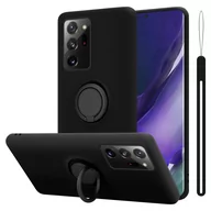 Etui i futerały do telefonów - Pokrowiec Do Samsung Galaxy NOTE 20 ULTRA w LIQUID CZARNY Etui TPU Obudowa Ochronny Case Cover Plecki Cadorabo - miniaturka - grafika 1