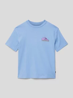 Koszulki dla chłopców - T-shirt z nadrukiem z logo model ‘TAKE US BACK’ - grafika 1