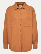 Koszule damskie - Billabong Koszula Swell ABJWT00487 Brązowy Relaxed Fit - miniaturka - grafika 1