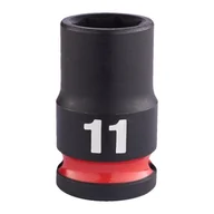 Klucze i nasadki - Milwaukee nasadka udarowa 11 mm 3/8" 6-kątna Shockwave krótka metryczna 4932480268 - miniaturka - grafika 1