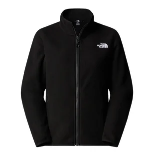 Bluza damska The North Face 100 Glacier Full-Zip Fleece 0A8D2FJK31 - czarna - Bluzy damskie - miniaturka - grafika 1