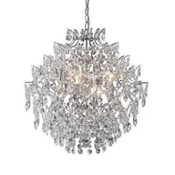 Lampy sufitowe - Lampa wisząca Sofiero 5 x 40 W E14 chrom 106544 - miniaturka - grafika 1