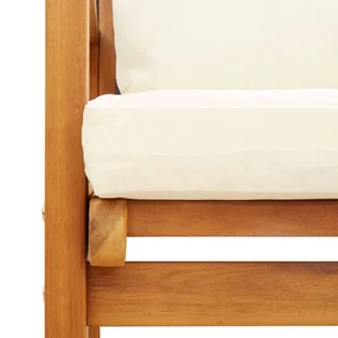 3-częściowy zestaw wypoczynkowy do ogrodu, poduszki, drewno akacjowe - Meble ogrodowe 3-częściowy zestaw wypoczynkowy do ogrodu, poduszki, drewno akacjowe - Meble ogrodowe - miniaturka - grafika 8