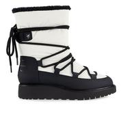Śniegowce damskie - Buty Calvin Klein Plus Snow Boot YW0YW00731-YAF - biało- czarne - miniaturka - grafika 1