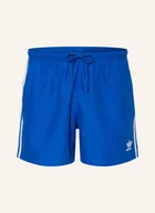 Kąpielówki męskie - Adidas Originals Kąpielówki Bokserki Adicolor 3 Stripes Swim 5 Inch blau - adidas Originals - miniaturka - grafika 1