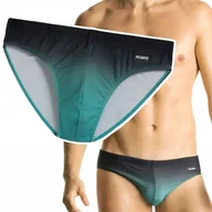 Kąpielówki męskie - ATLANTIC KMT-336 SLIPY KĄPIELOWE plażowe kąpielówki męskie - M - miniaturka - grafika 1