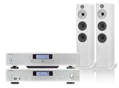 Zestawy stereo - Rotel A12 MKII (srebrny) + CD14 MKII (srebrny) + 603 S3 (biały) - miniaturka - grafika 1