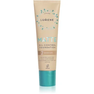 Lumene MATTE OIL-CONTROL FOUNDATION PODKŁAD MATUJĄCY 02 30ml - Podkłady do twarzy - miniaturka - grafika 1