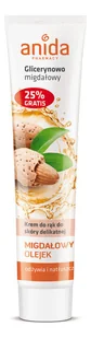 ANIDA ANIDA Krem do rąk glicerynowo-migdałowy 125 ml 7052287 - Olejki i oliwki do paznokci - miniaturka - grafika 3