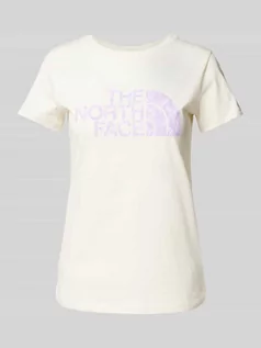 Koszulki i topy damskie - T-shirt z nadrukiem z logo model ‘EASY’ - grafika 1
