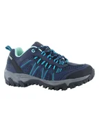 Buty trekkingowe damskie - Hi-Tec Buty trekkingowe "Jaguar" w kolorze granatowym - miniaturka - grafika 1