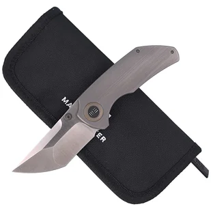 Nóż składany WE Knife Thug Gray Titanium, Satin CPM 20CV by Matt Christensen (2103A) - Noże - miniaturka - grafika 4