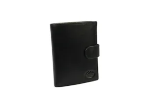 Portfel Męski Skórzany EL FORREST Skóra Duży Pionowy Bez Zapięcia Jedno Skrzydełko 1403 67 RFID CZARNY 13 x 10 x 2.5 [cm] - Portfele - miniaturka - grafika 6