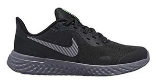 Nike Revolution 5 Hz (Gs) buty sportowe dla dzieci, uniseks, czarny - Schwarz Black Reflect Silver Gunsmoke Volt 001-35.5 EU - Buty dla dziewczynek - miniaturka - grafika 1