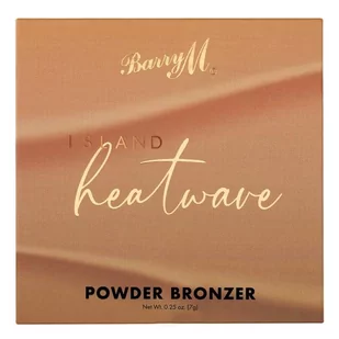 Barry M Powder Bronze r) Heatwave Powder Bronze r) 7 g Cień Island Medium) - Bronzery i konturowanie twarzy - miniaturka - grafika 2