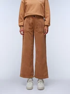 Spodnie damskie - Napapijri Spodnie sztruksowe w kolorze jasnobrązowym - miniaturka - grafika 1