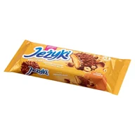 Ciastka - Jutrzenka Herbatniki Jeżyki o smaku Advocat w czekoladzie mlecznej 140 g - miniaturka - grafika 1