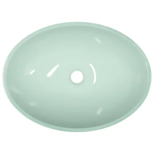 Umywalka ze szkła, 50x37x14 cm, biała 345255 VIDAXL - Umywalki - miniaturka - grafika 6