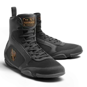 Kimona, stroje i obuwie - Hayabusa Buty Zapaśnicze Bokserskie Pro Boxing Black - miniaturka - grafika 1