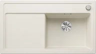 Zlewozmywaki - Zlewozmywak granitowy BLANCO Zenar 5 S Silgranit Delikatny biały 527182 - miniaturka - grafika 1