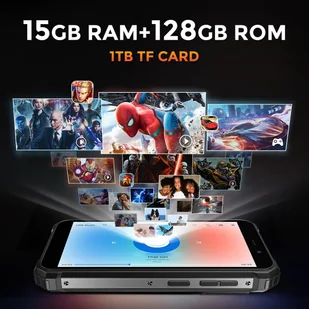FOSSiBOT F101 PRO 8GB/128GB Czarny - Telefony komórkowe - miniaturka - grafika 14