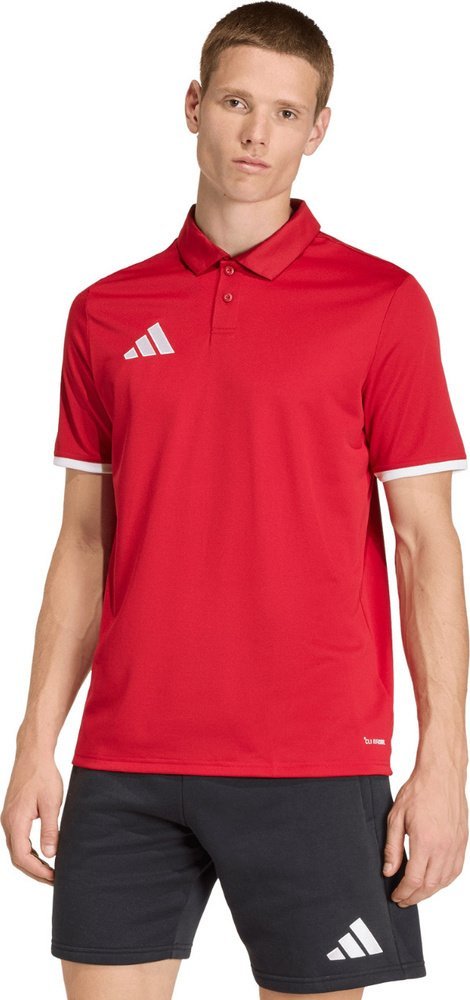 Adidas Koszulka męska adidas Entrada 26 Polo czerwona JZ6664 L