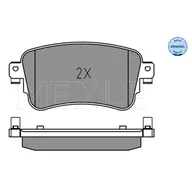 Klocki hamulcowe - Klocki hamulcowe - komplet MEYLE 025 225 8818 - miniaturka - grafika 1