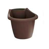 Donice - Prosperplast Doniczka RESPANA BELT - brąz 2_319207 - miniaturka - grafika 1