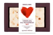 Czekolada - Czekolada biała z orzechami laskowymi - serce dla taty - miniaturka - grafika 1