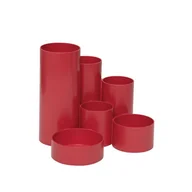 Przyborniki na biurko - MAUL 4115625 pojemnik na długopisy Plastik Czerwony - miniaturka - grafika 1