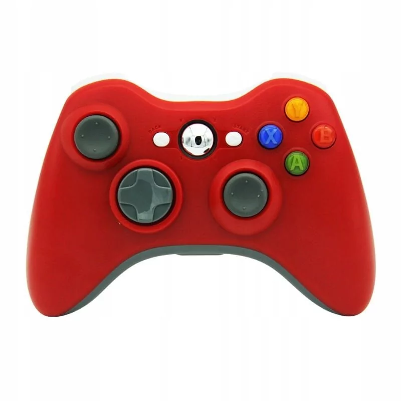 Pad Bezprzewodowy Xbox 360 Red Z Wibracjami Z Odbiornikiem