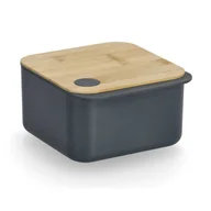 Pojemniki kuchenne - Pojemnik do przechowywania z bambusowym wieczkiem, 1100 ml - miniaturka - grafika 1