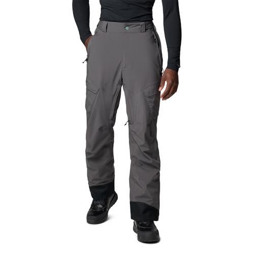 Columbia Męskie spodnie Powder Stash 2 Pant, Shark/Black, XL
