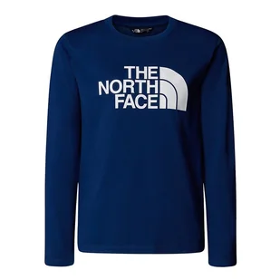 Koszulka dziecięca The North Face Easy 0A89J2D1R1 - granatowa - Koszulki sportowe damskie - miniaturka - grafika 1