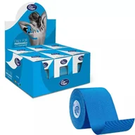 Akcesoria medyczne - Zestaw 6 taśm do kinesiotapingu CureTape CLASSIC (5cm x 5m) - niebieski - miniaturka - grafika 1