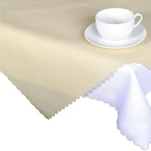 Obrus teflonowy ecru, 120x140 cm, 120x140 cm - Obrusy i serwetki - miniaturka - grafika 1