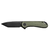 Noże - Nóż składany Civivi Elementum C907T-E green micarta - miniaturka - grafika 1