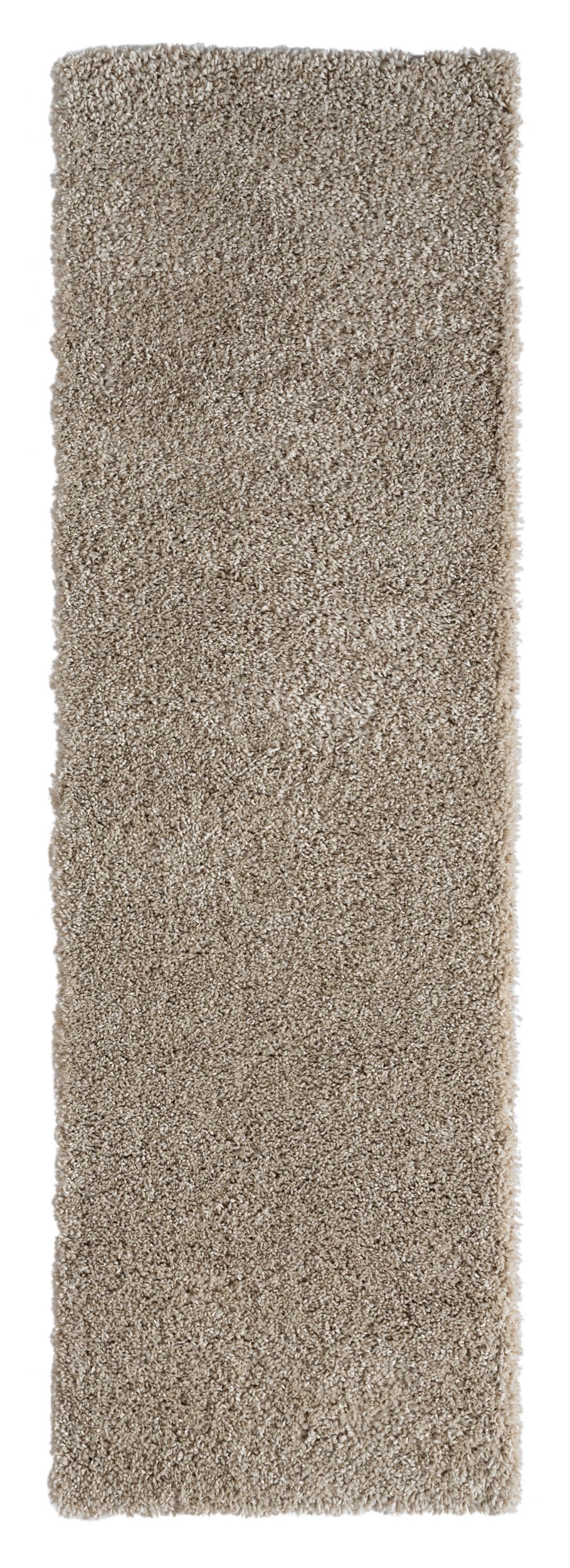 Dywan MY-RUG, dywan z wysokim włosiem Shaggy Star, 250x80, beżowy, lekko błyszczący, wyjątkowo puszysty, bieżnik