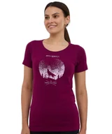 Koszulki i topy damskie - Koszulka damska z krótkim rękawem wełniana Brubeck OUTDOOR WOOL PRO - miniaturka - grafika 1