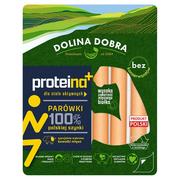 Kiełbasa i wędliny - Dolina Dobra Proteina+ Parówki 100 % polskiej szynki 200 g - miniaturka - grafika 1