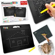 Tablice dla dzieci - Happy Kiddo PTB01-BLK TABLICA MAGNETYCZNA PICASSO - miniaturka - grafika 1
