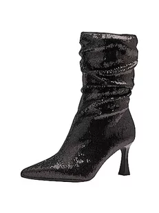 Tamaris Damskie 1-1-25055-41 modne kozaki, czarne, 36 EU, czarny, 36 EU - Kozaki damskie - miniaturka - grafika 1