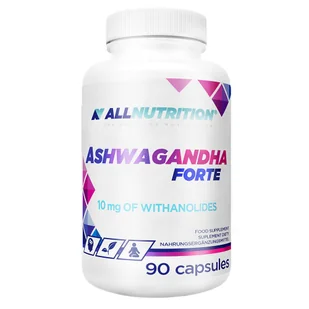 Allnutrition Ashwagandha Forte, 90 kapsułek - Układ nerwowy - miniaturka - grafika 1