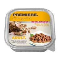 Mokra karma dla kotów - PREMIERE Royal Ragout Kurczak 64x100 g - miniaturka - grafika 1
