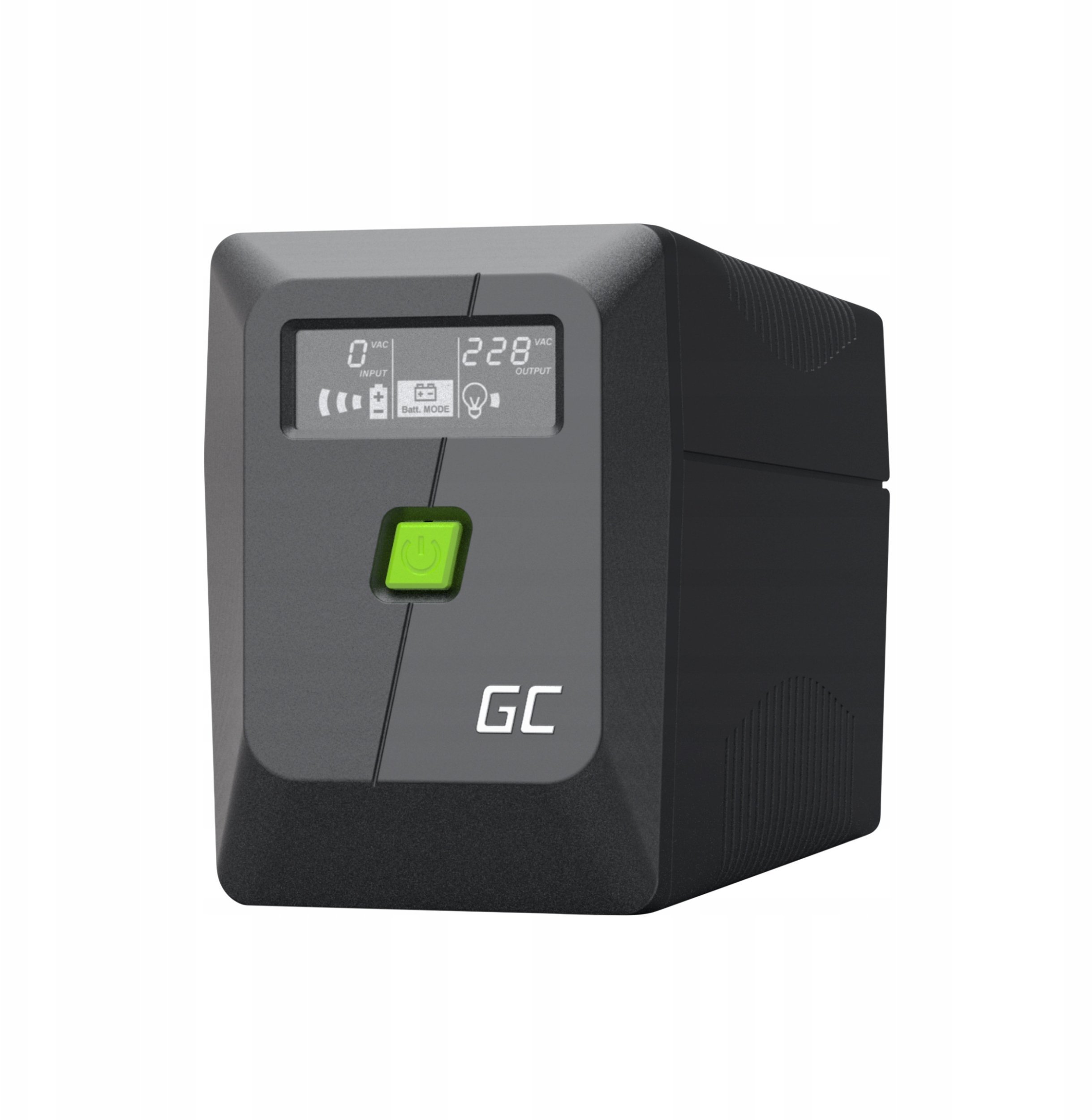 Green Cell Zasilacz awaryjny UPS 650VA 360W PowerProof z wyświetlaczem LCD