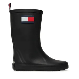 Kalosze Tommy Hilfiger T3XC-33923-0047 M Czarny - Buty dla chłopców - miniaturka - grafika 1