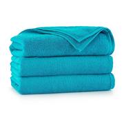 Ręczniki - Zwoltex Ręcznik bawełniany niebieski 9242AV 9242AV SAM 50x100 - miniaturka - grafika 1