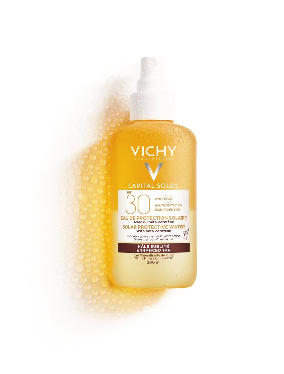 Vichy Idéal Soleil ochronny spray z betakarotenem SPF 30 200 ml