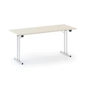 Stoły i stoliki do biura - B2B Partner Stół składany Folding, 1600 x 800 mm, brzoza 468102 - miniaturka - grafika 1
